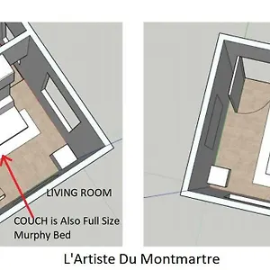 Artiste Du Montmartre Apartment